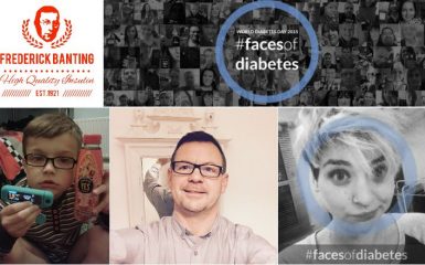 the #FacesOfDiabetes campaign.